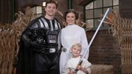 General Hospital’s Chad Duell, Katelyn MacMullen, and Viron Weaver at Halloween. | Image Source: ABC
